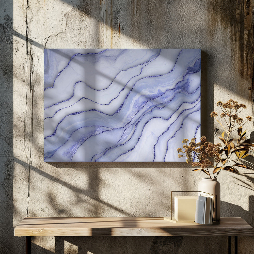Marmer Luxe Blauw | Canvas