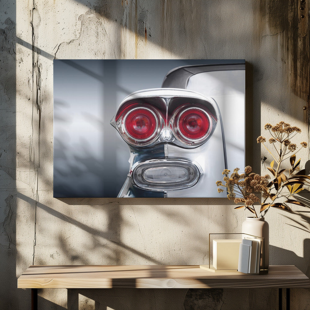 Amerikaanse klassieke auto Bonneville 1958 Cabriolet | Canvas