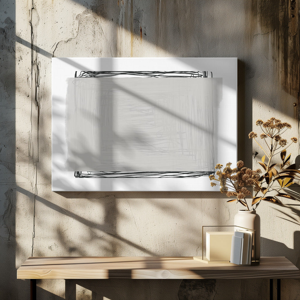Gekrabbelde sereniteit | Canvas