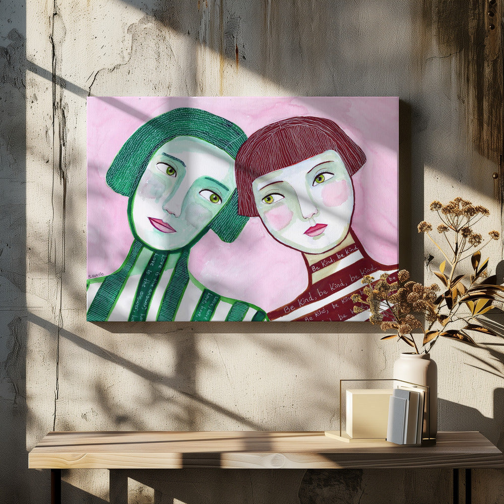 Beste vrienden | Canvas