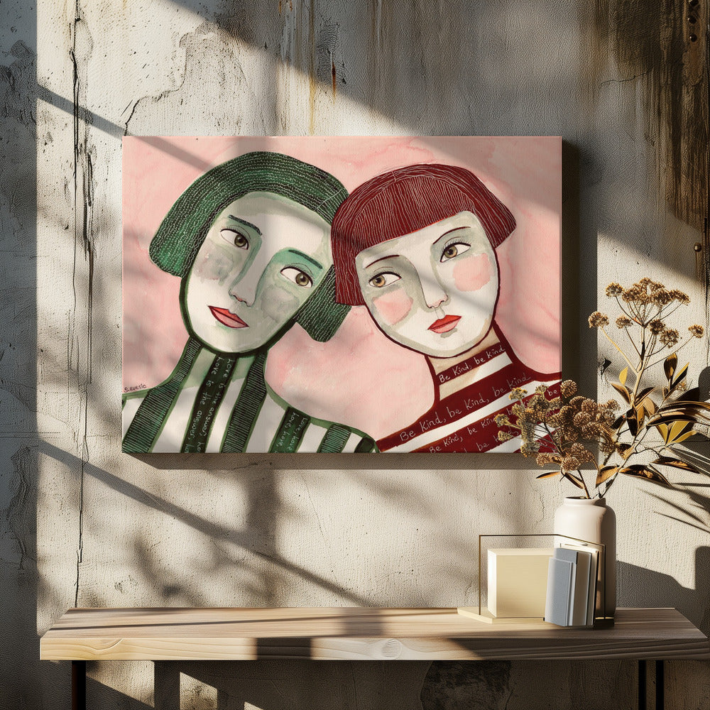 Beste vrienden | Canvas