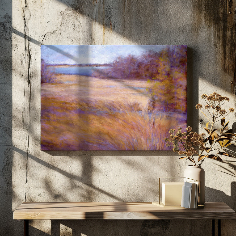 Winter Marsh | Canvas