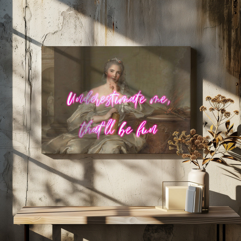Onderschat de verhouding 3 | Canvas