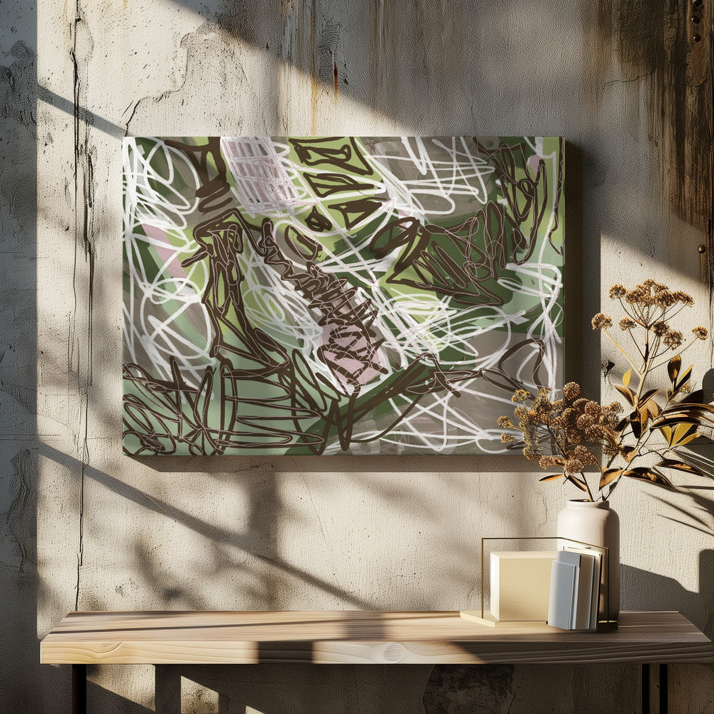 Krabbel Abstract | Canvas