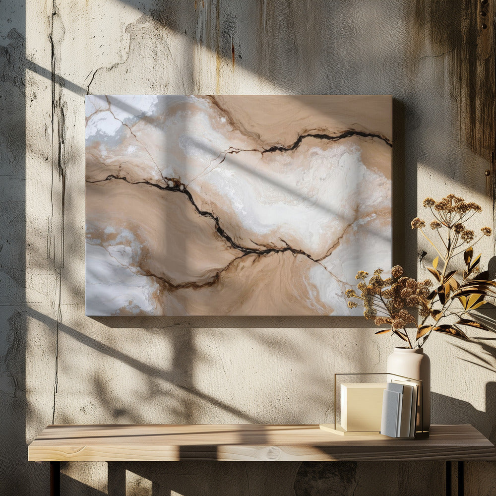 Gestreepte breuken | Canvas
