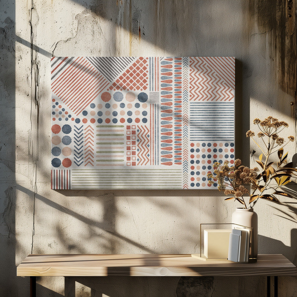 Geometrische harmonie | Canvas
