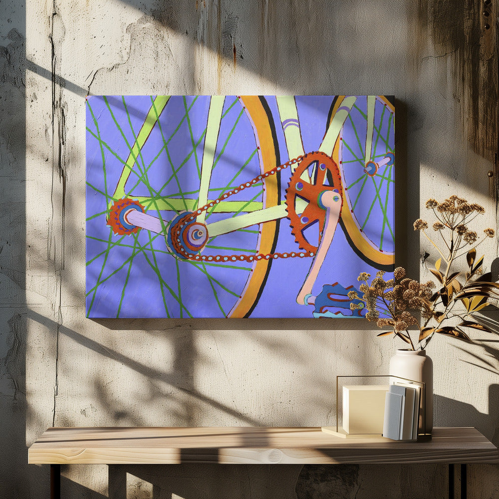 Groene Spaken | Canvas