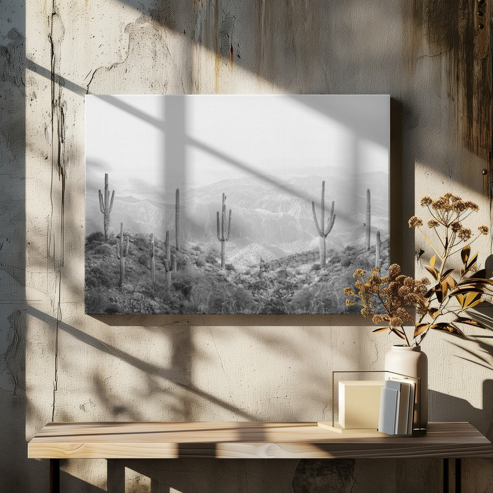 Westerse Cactus | Canvas