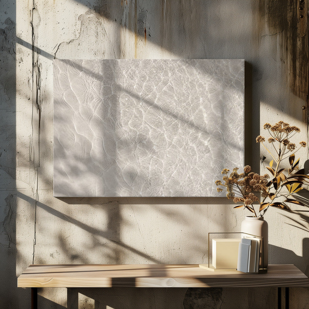 Rimpelingen op zand | Canvas