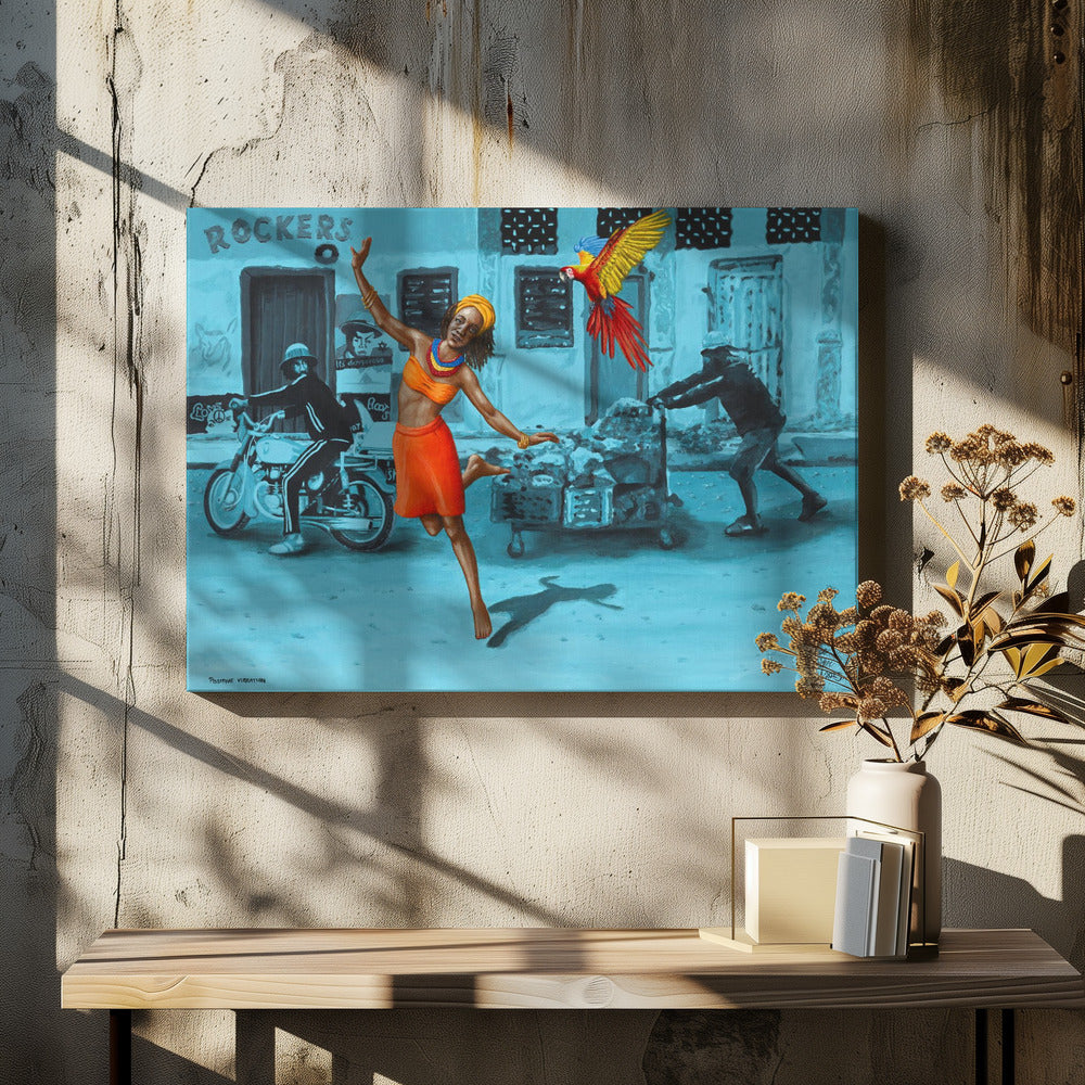 Positieve vibratie | Canvas