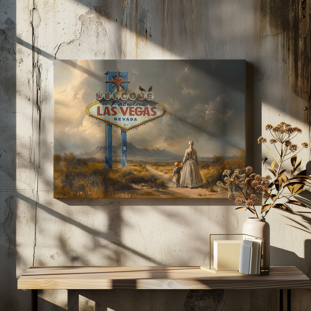 Verdwaald in Vegas | Canvas