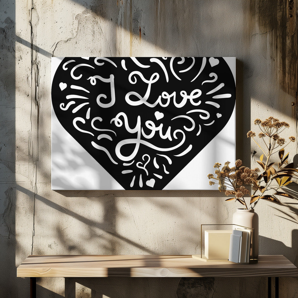 Hartelijke fluisteringen | Canvas