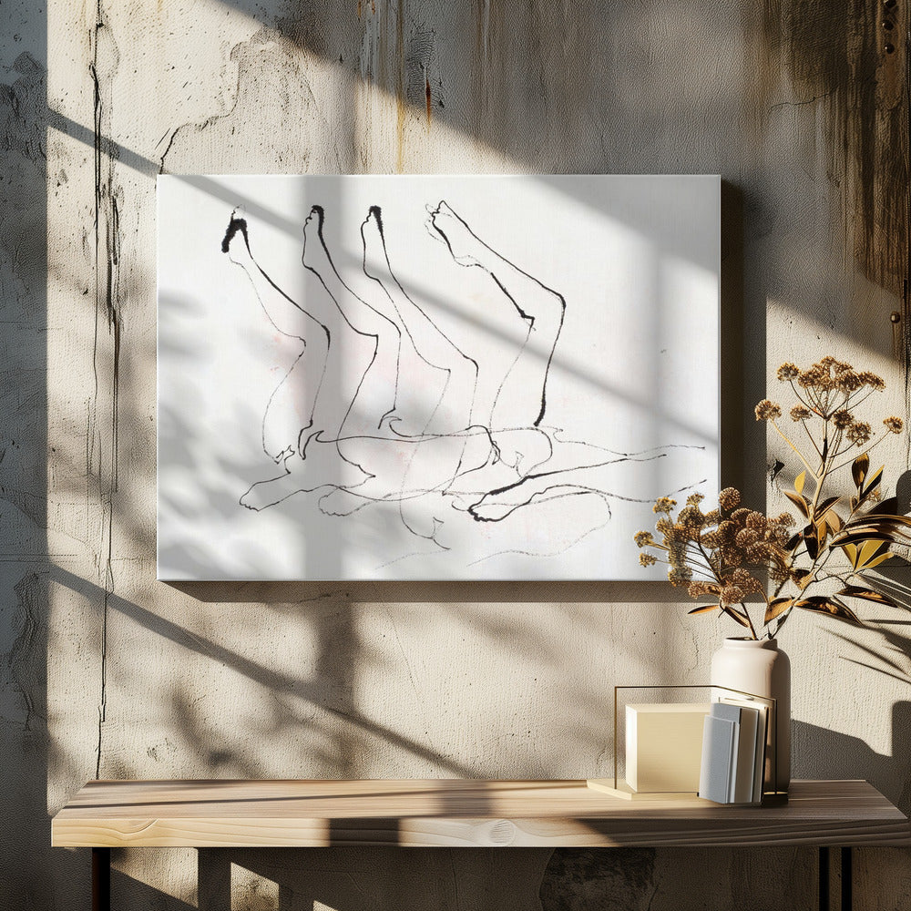 Beenstudie (zonder titel) | Canvas