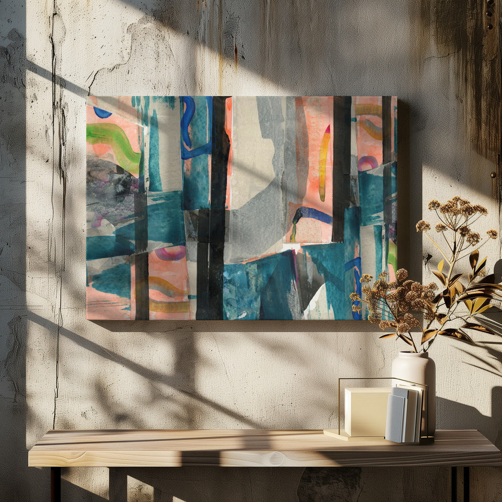 Multi Abstracte Vormen 1 | Canvas