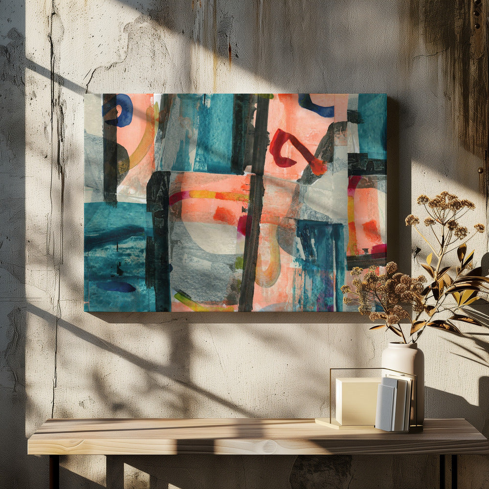 Multi Abstracte Vormen 2 | Canvas