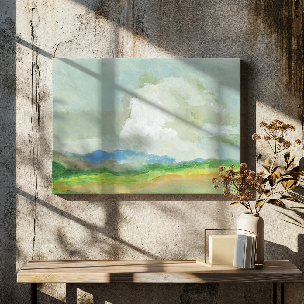 Grote wolkenlandschap | Canvas