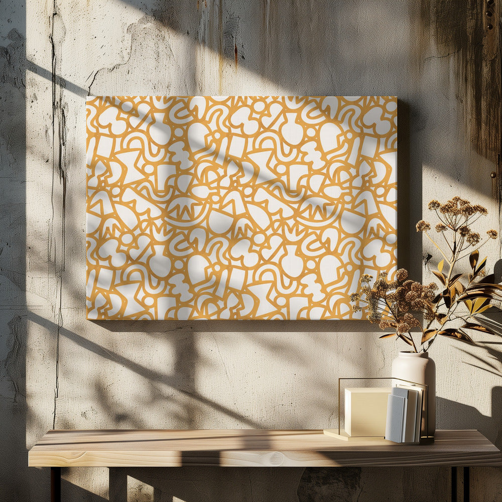 Oude grilligheid | Canvas