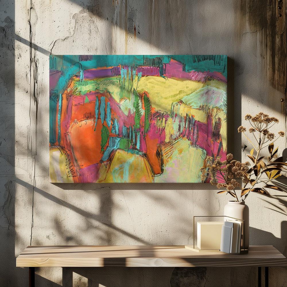 Droomplek in de zon | Canvas
