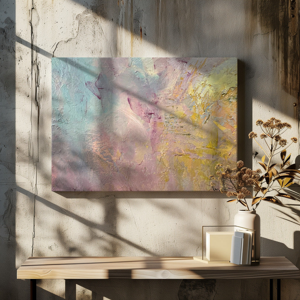 Pastel Fluisteringen | Canvas