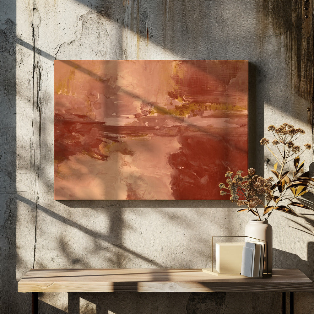 Een vredig panoramalandschap 1 | Canvas