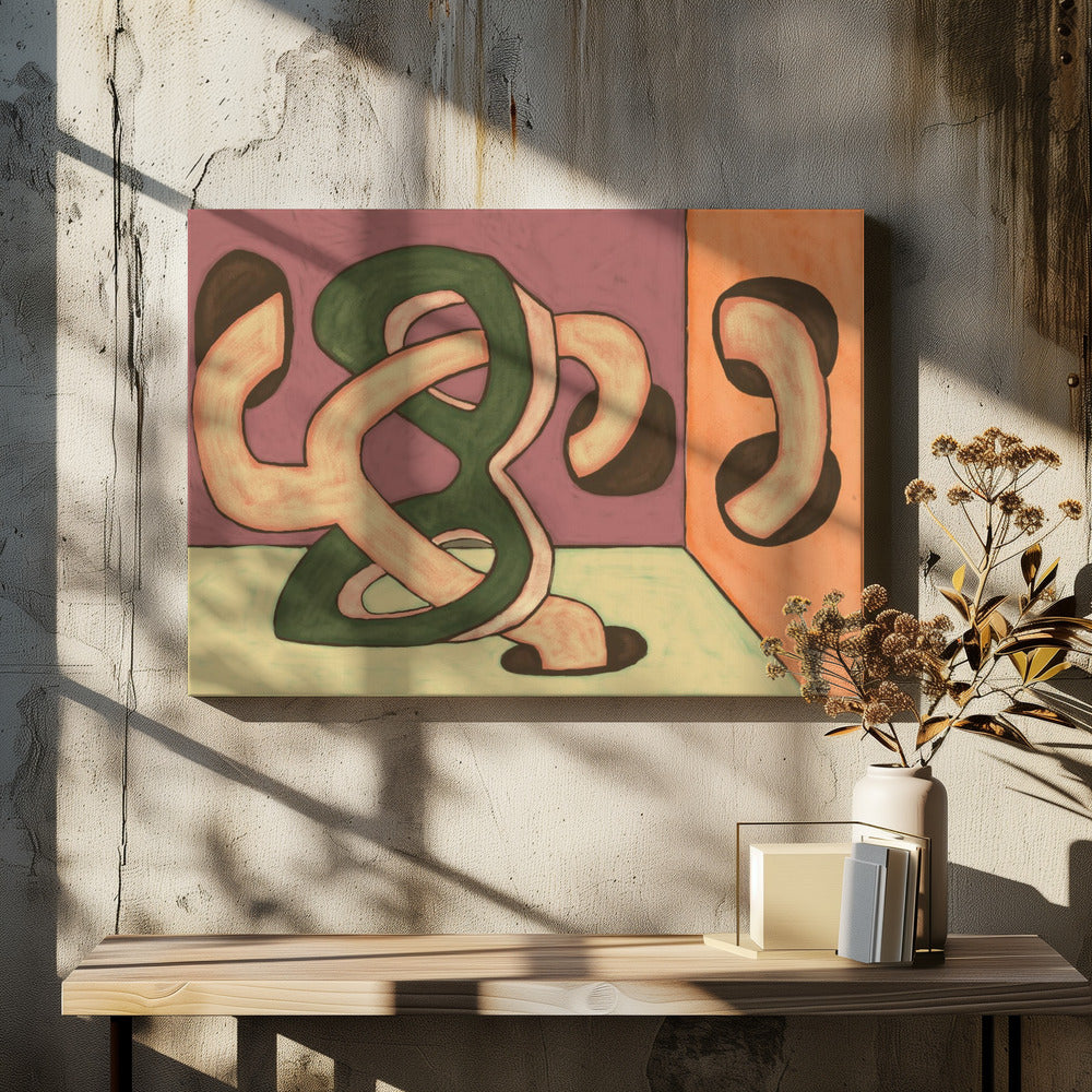 Abstract touw | Canvas