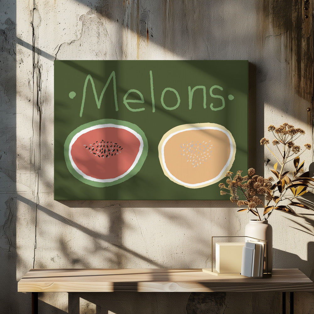 Meloenen | Canvas