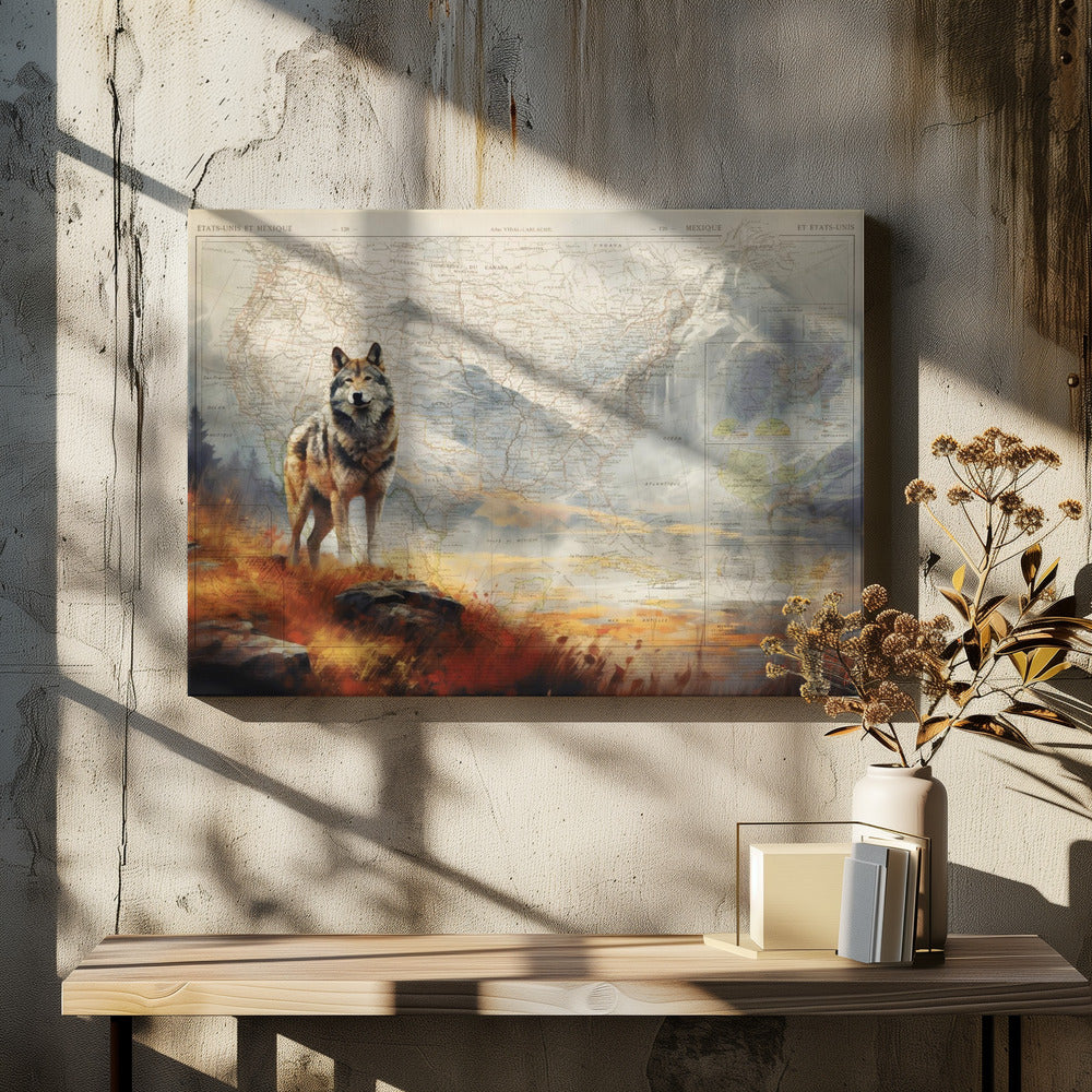 Wolfvallei | Canvas