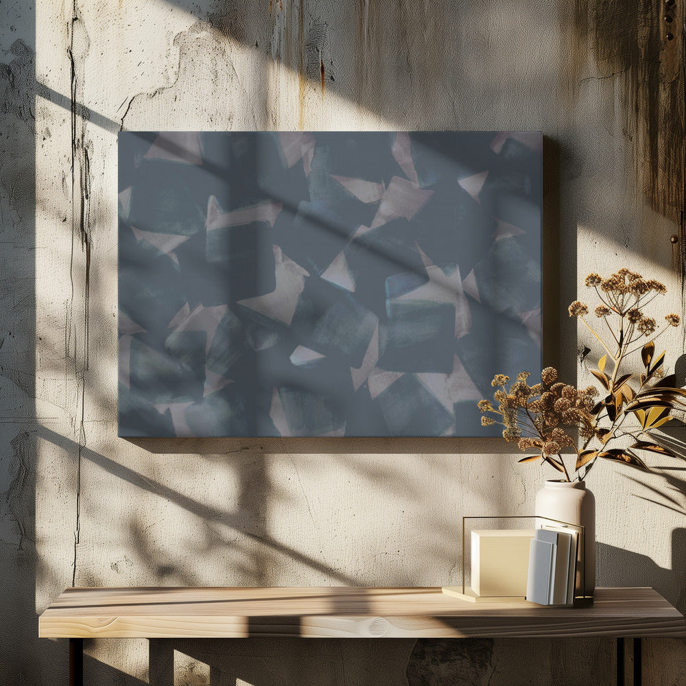 Soft Square Brushstrokes | Canvas
