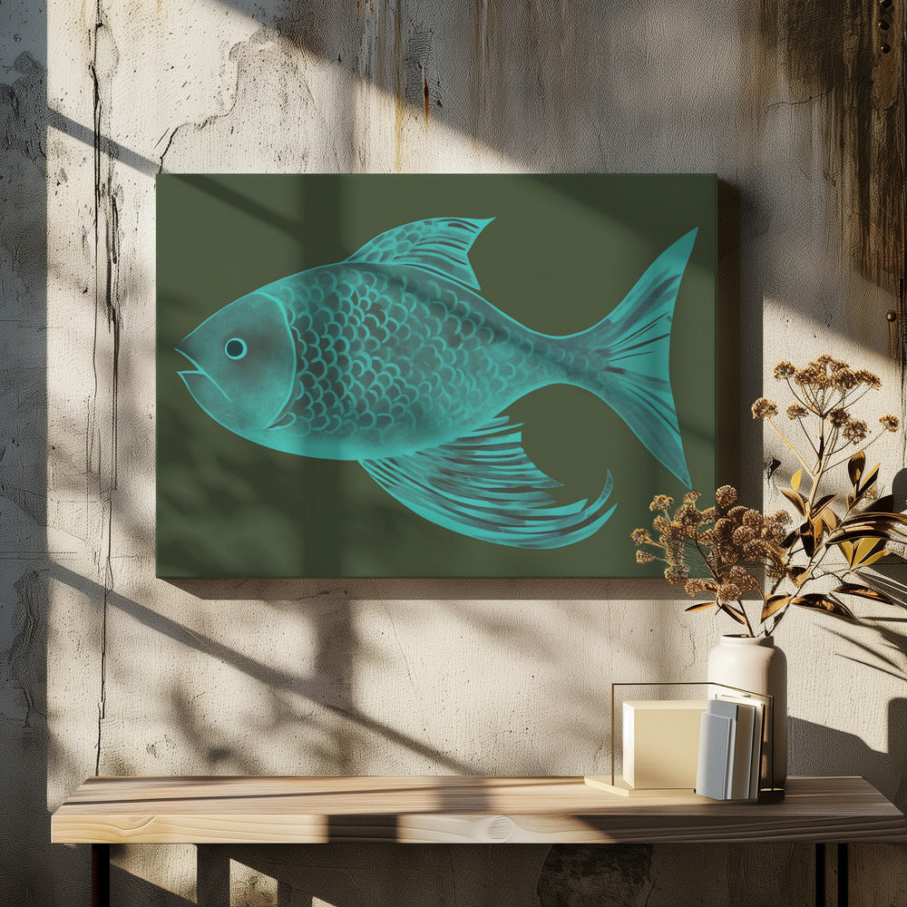 Fantasievis | Canvas