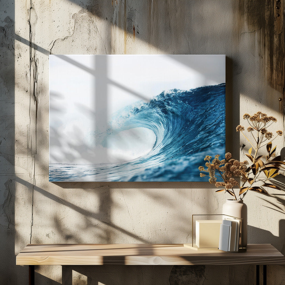 Blauwe Golf | Canvas