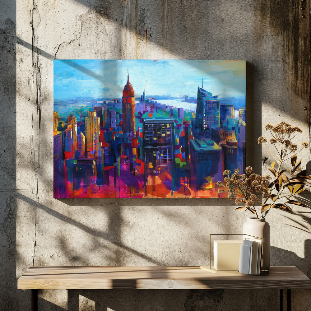 Skyline van New York | Canvas