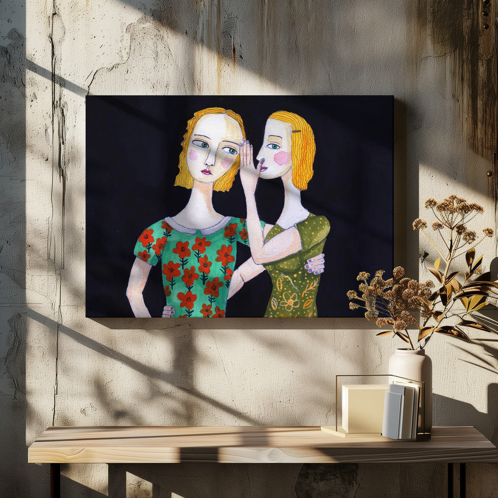 Vrienden | Canvas