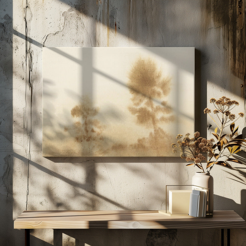 Mistige Weide | Canvas