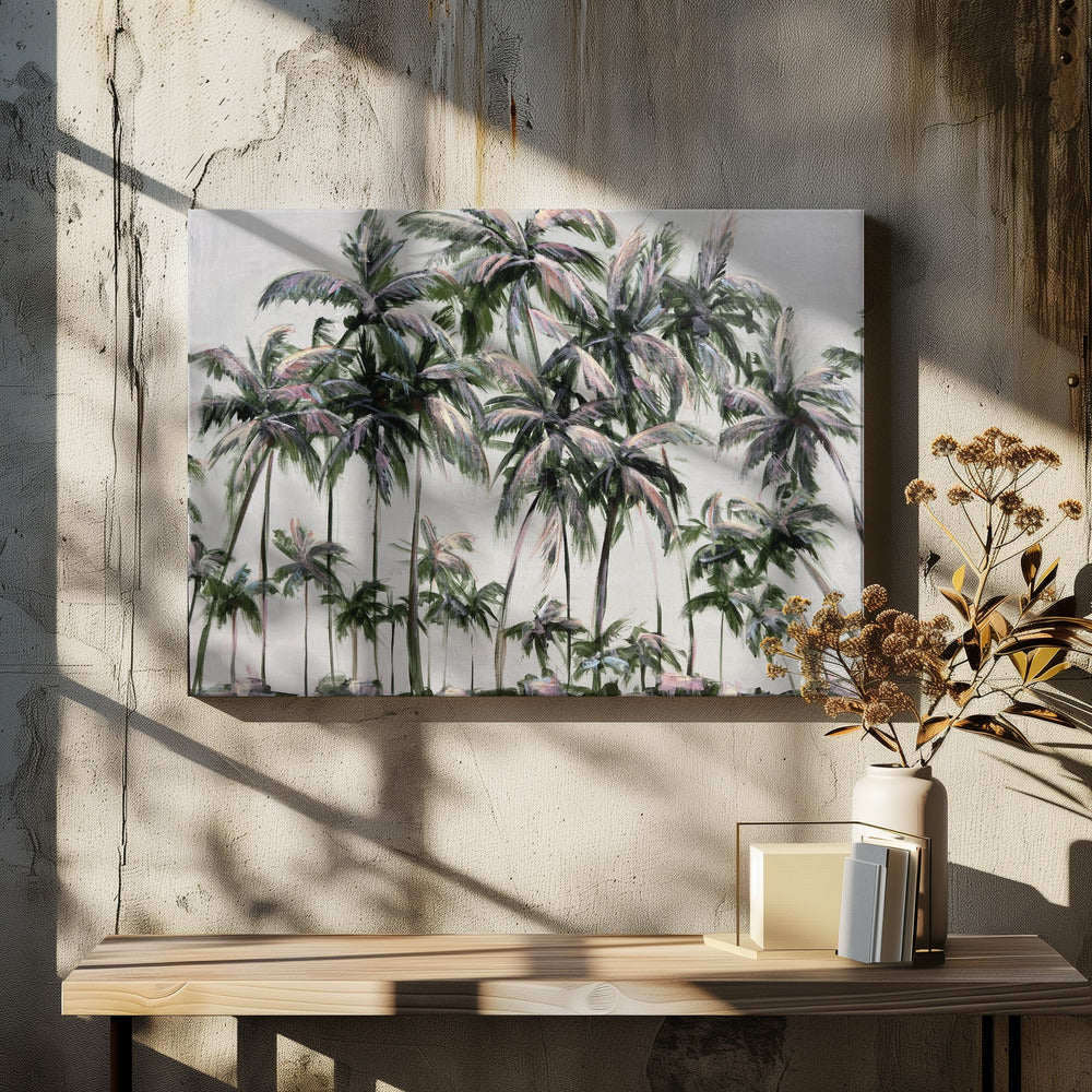 Tropische palmbomen | Canvas