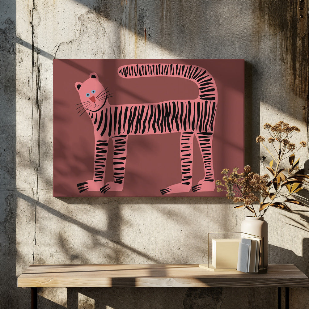 Tijgerkat | Canvas