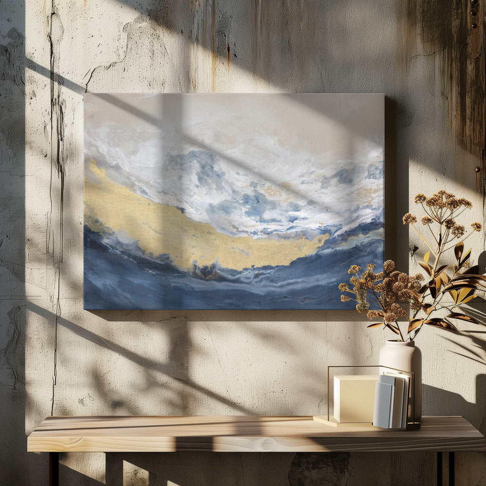 Gouden Horizon Golf | Canvas