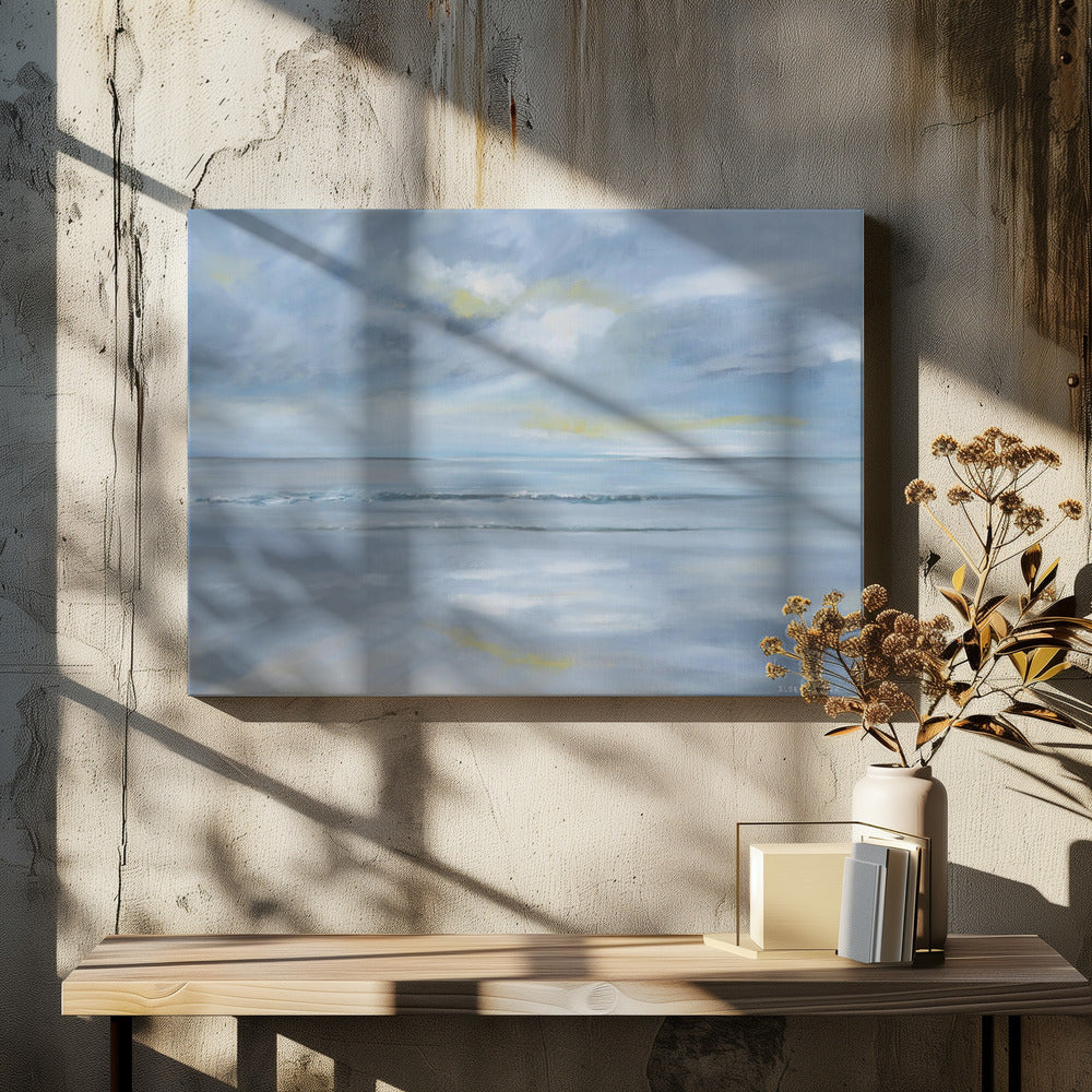 Sereen zeegezicht | Canvas