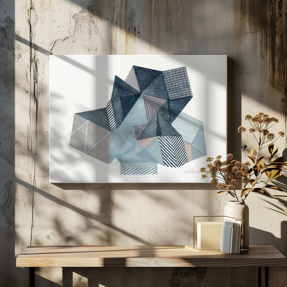 Veelhoekige vorm I. | Canvas