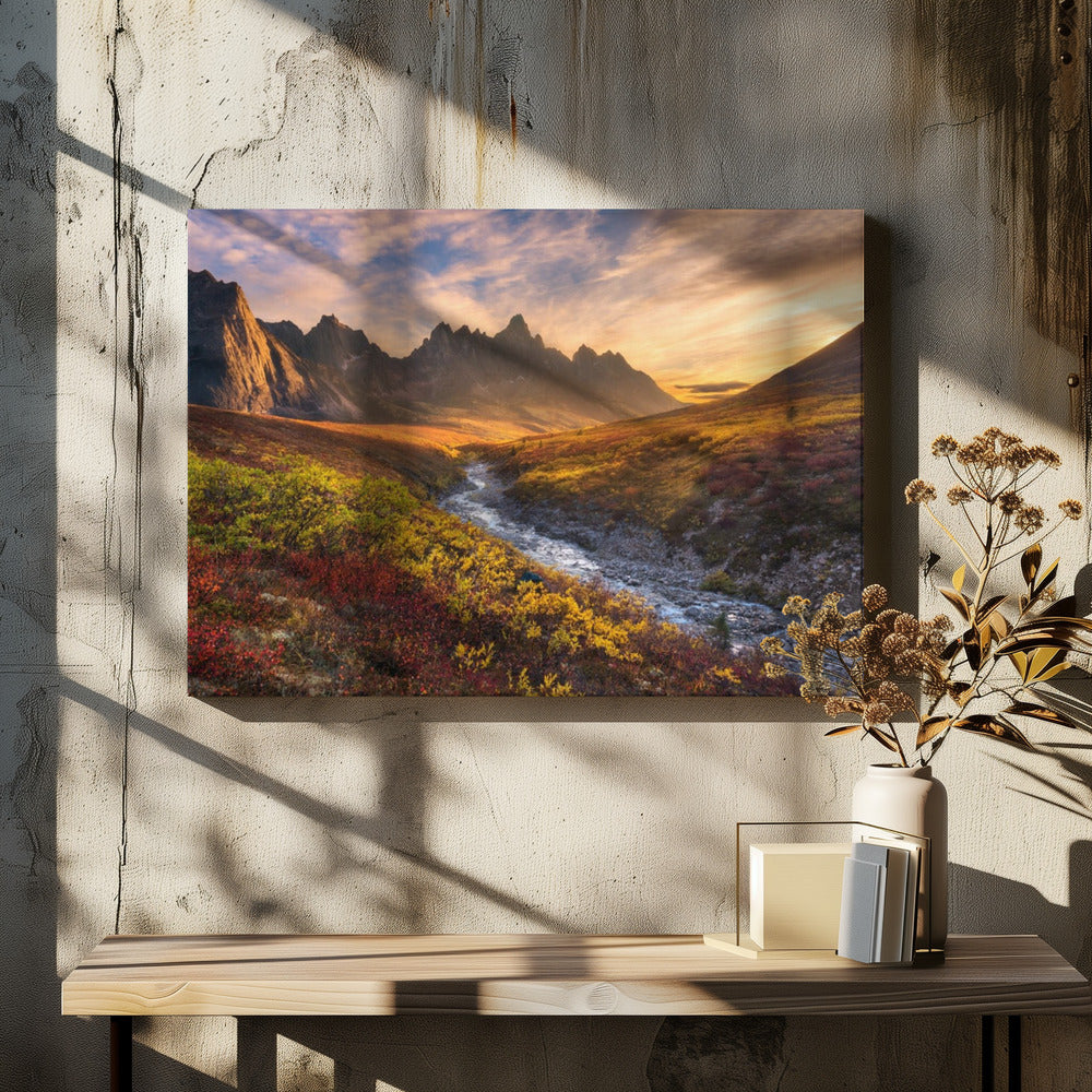 Bergparadijs | Canvas