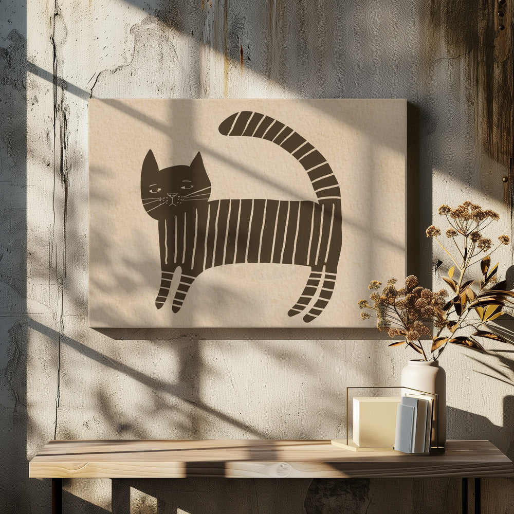kattenkamerBruin | Canvas
