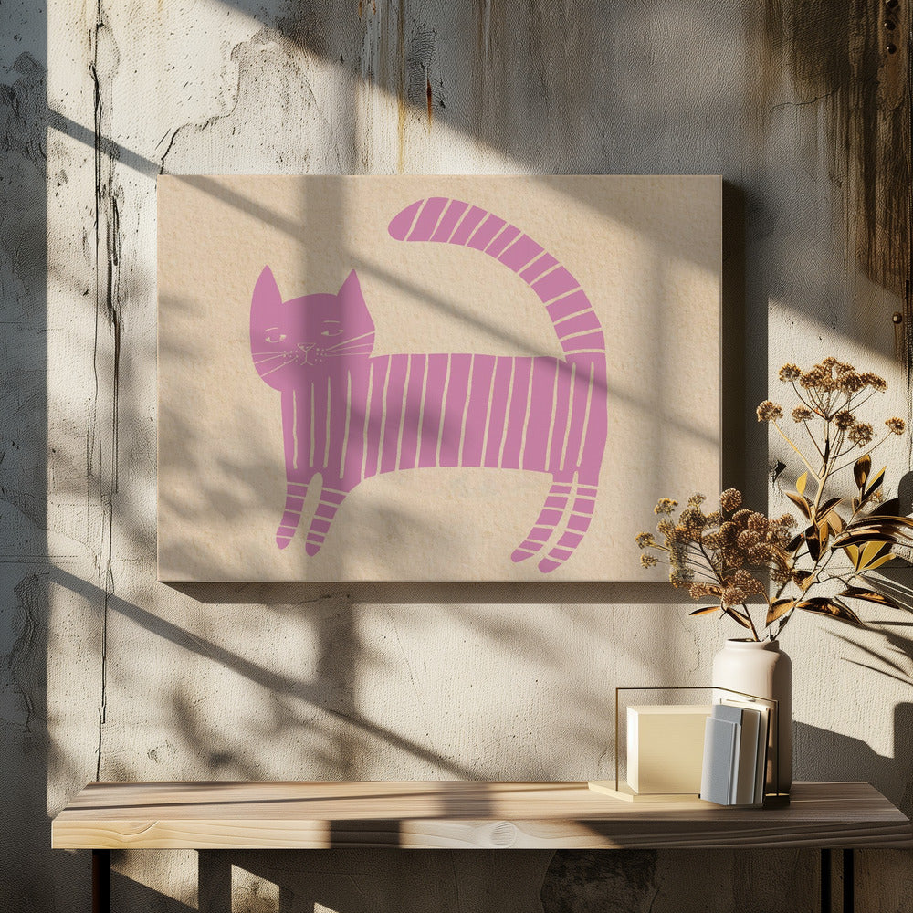 Rozekat kinderkamer | Canvas