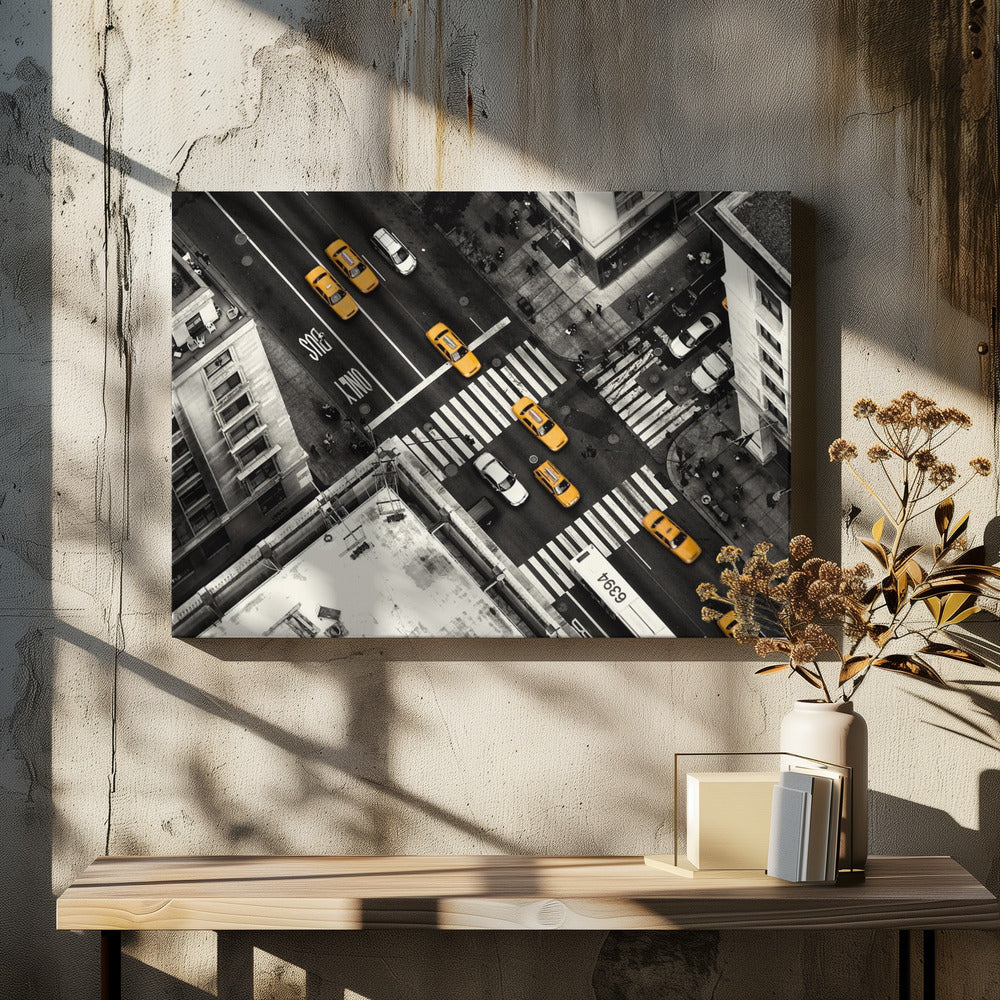 Gele Stroom | Canvas