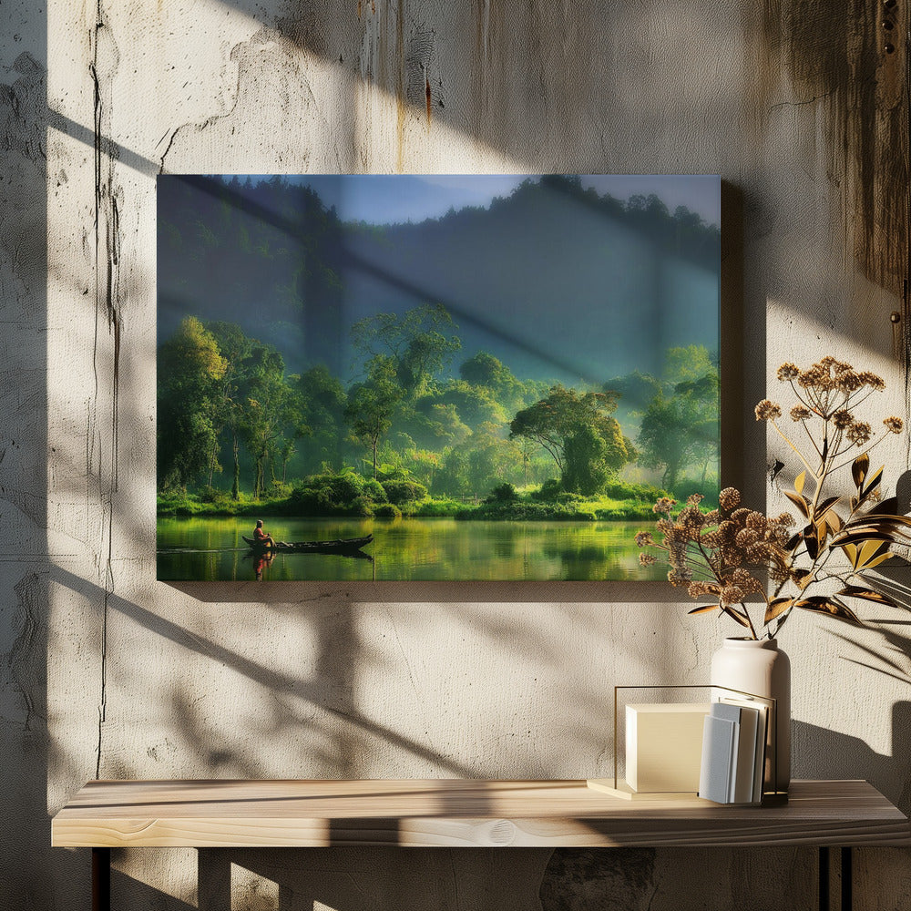 Schilderij van de natuur | Canvas