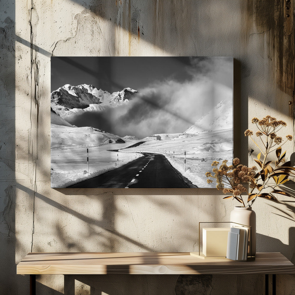 Op avontuur in het onbekende | Canvas