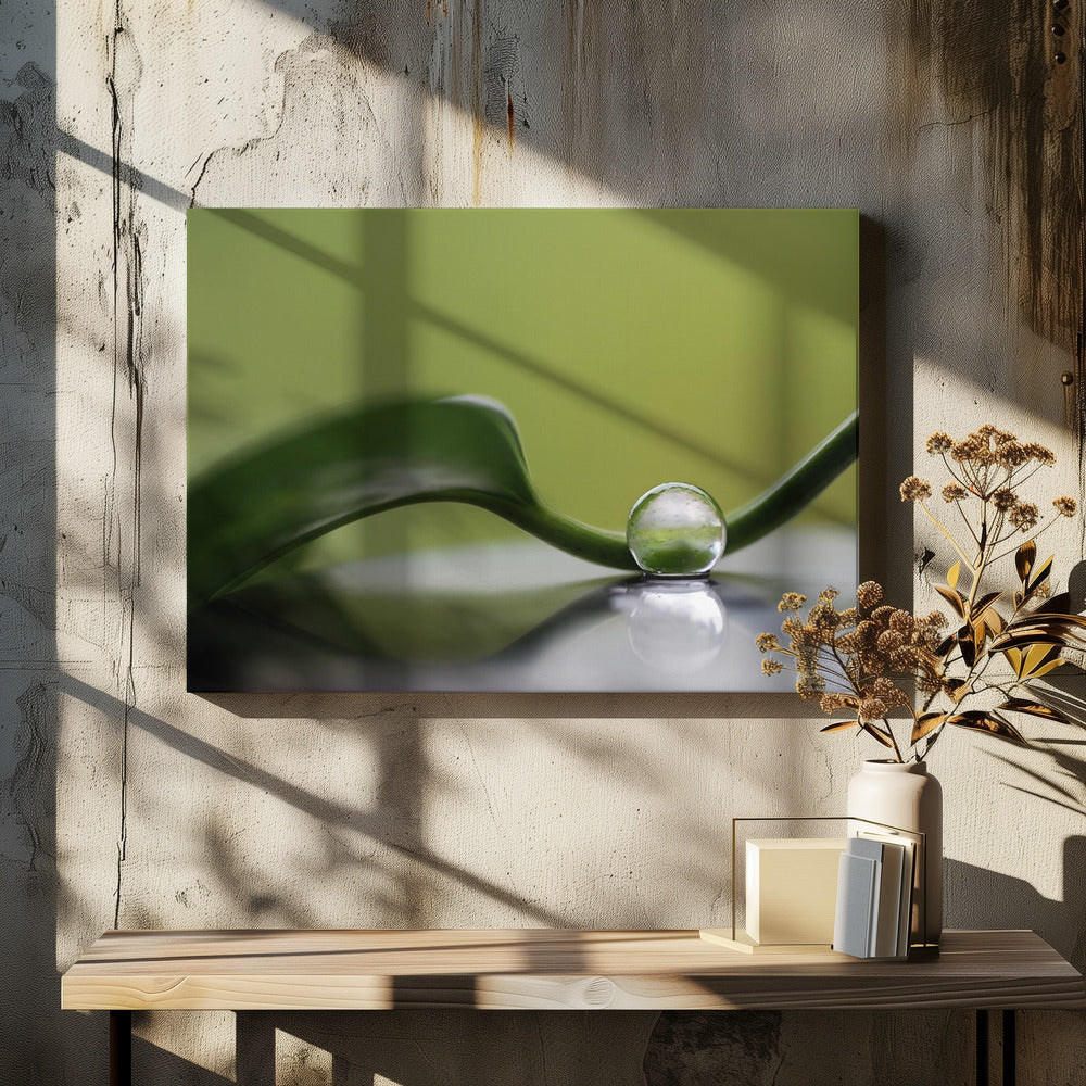 Groene harmonie | Canvas