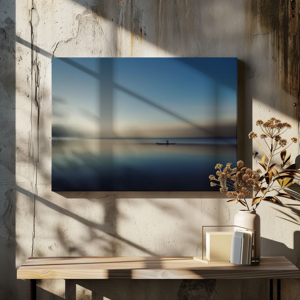 alleen ergens | Canvas