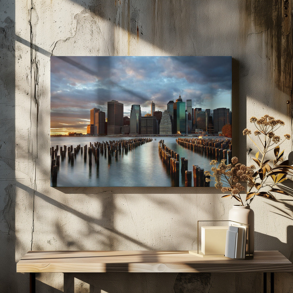 Skyline van New York | Canvas