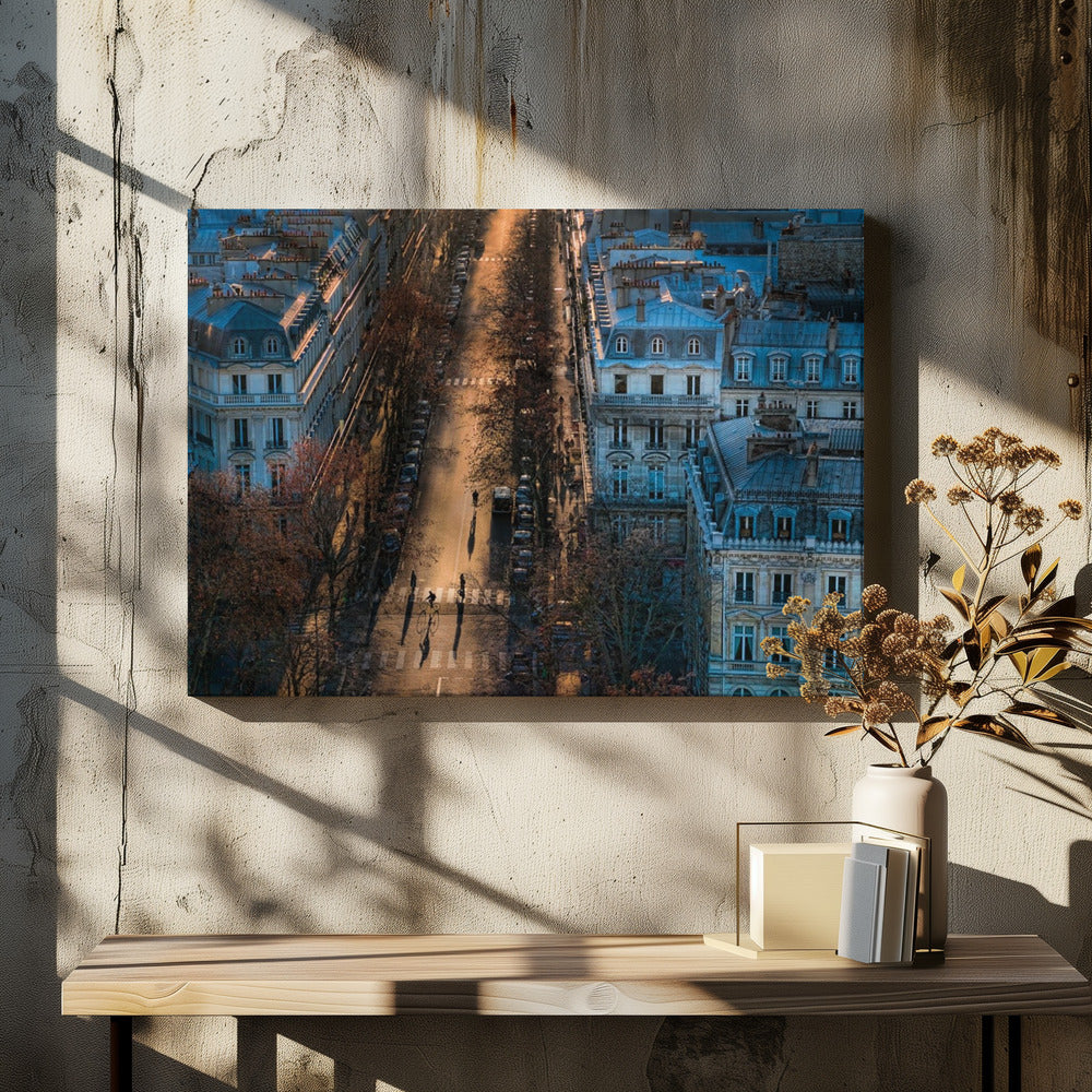 2 fietsers + 2 voetgangers | Canvas