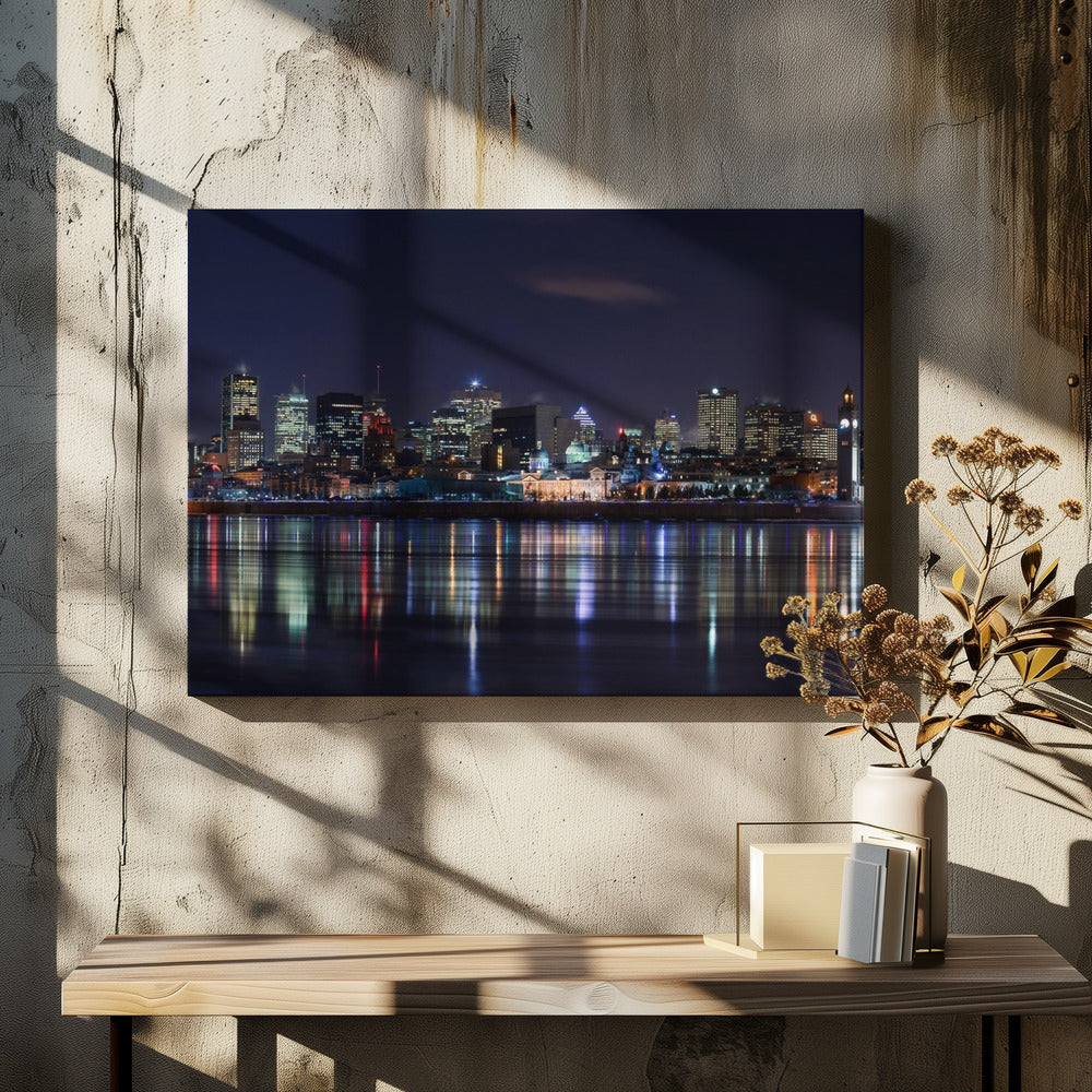Montreal Nacht | Canvas