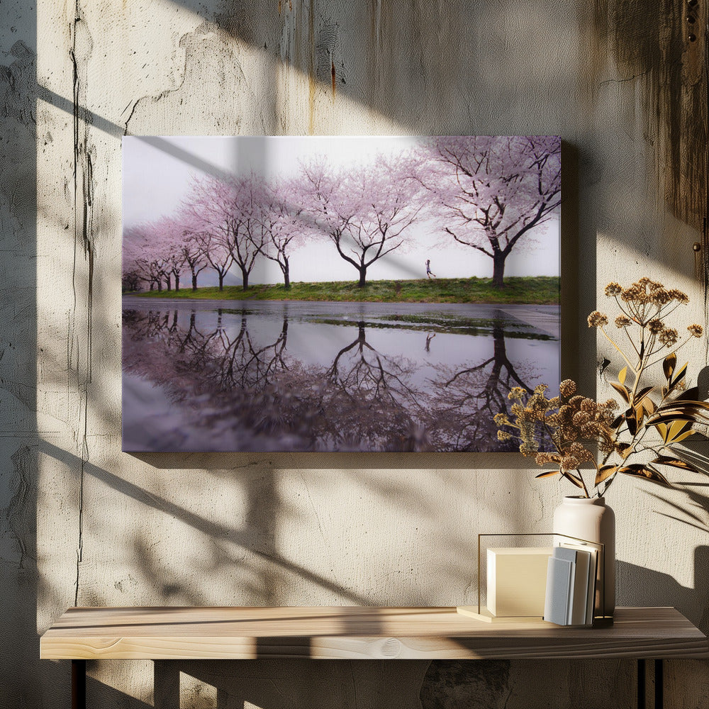 Lenteregen | Canvas